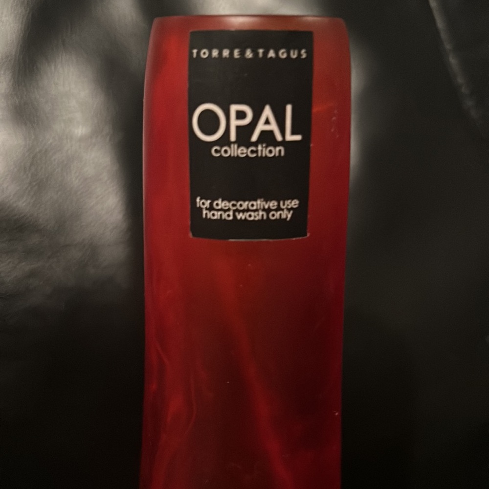 Red vase - Picture 7 of 7